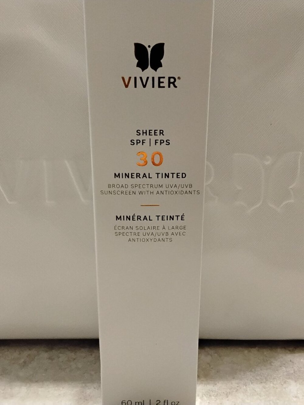 Vivier Sheer SPF Mineral Tinted Sunscreen